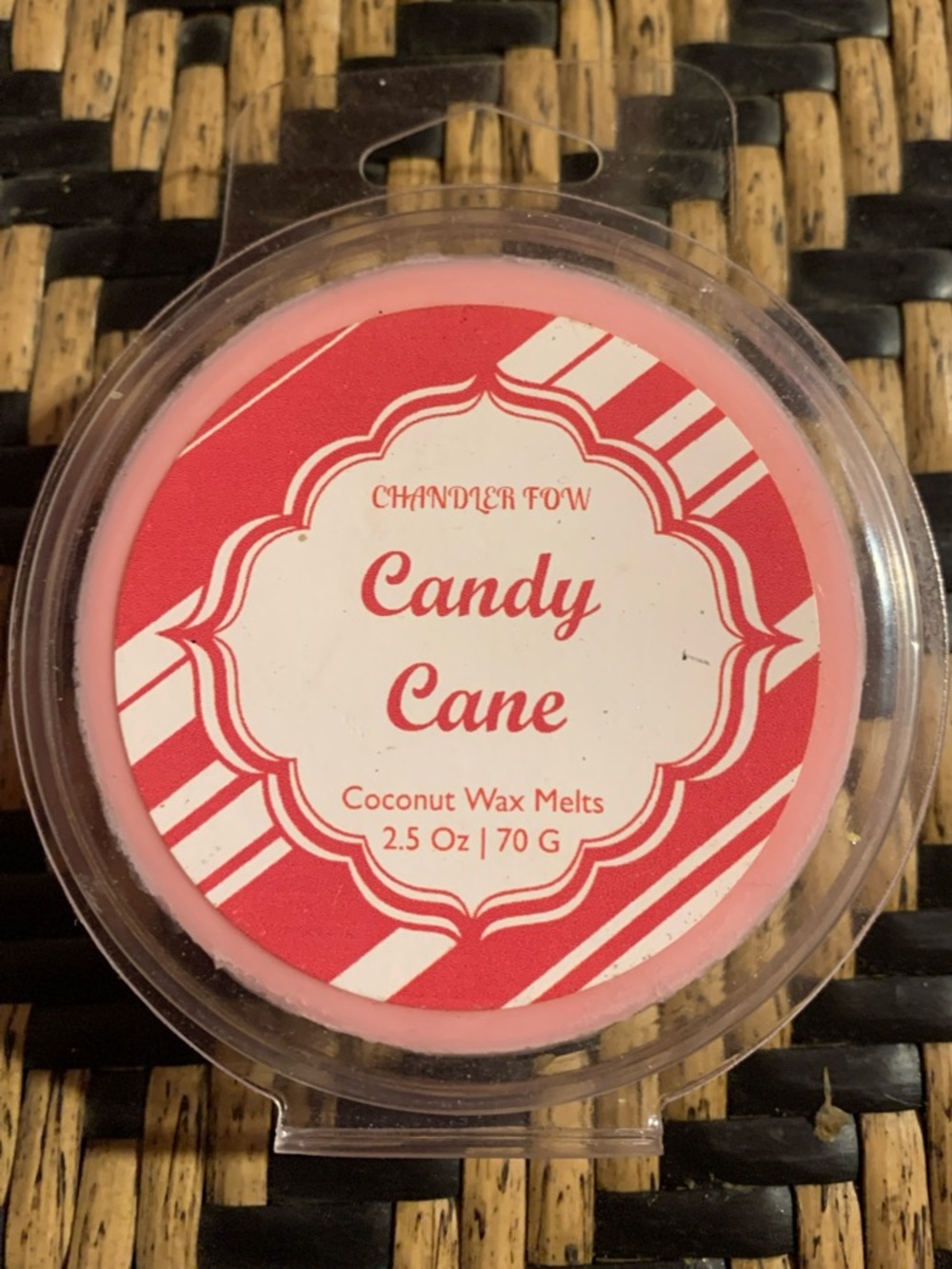 Candy Cane Coconut Wax Melts - Pink